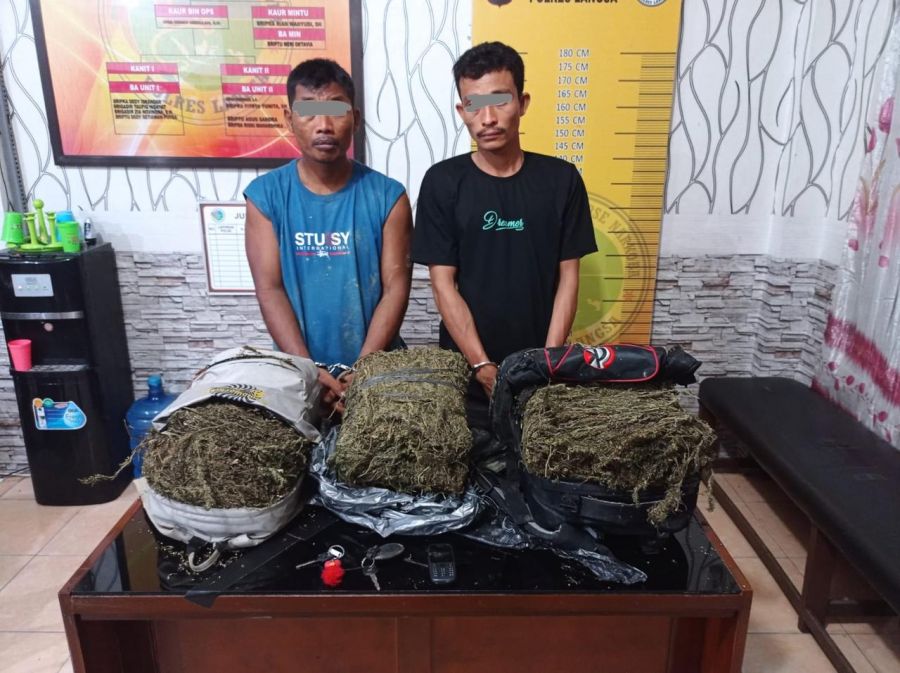 10 kg Ganja Diamankan Satnarkoba Polres Langsa