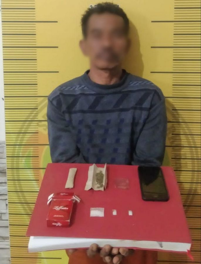 3 Paket Sabu Diamankan Sat Resnarkoba Polres Langsa
