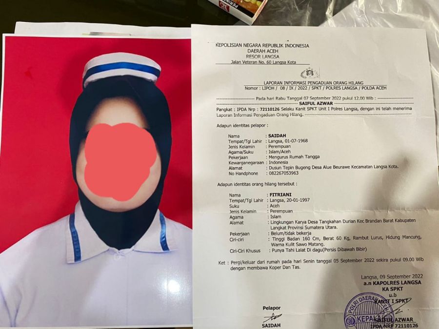 Gadis Langsa Melarikan Diri Seusai Digerebek Warga, Ditemukan di Deli Serdang