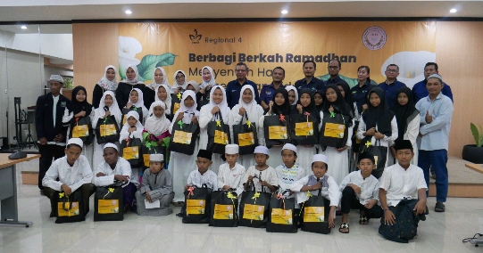 IKBI PTPN I Regional 4 Beri Santunan Kepada Anak Yatim