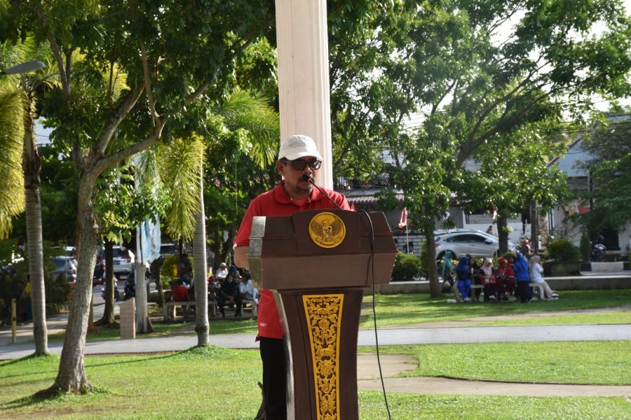 Jelang Perayaan HUT Kemerdekaan Ke-78, Pemko Langsa  Bagikan 10 Juta Bendera Merah Putih.