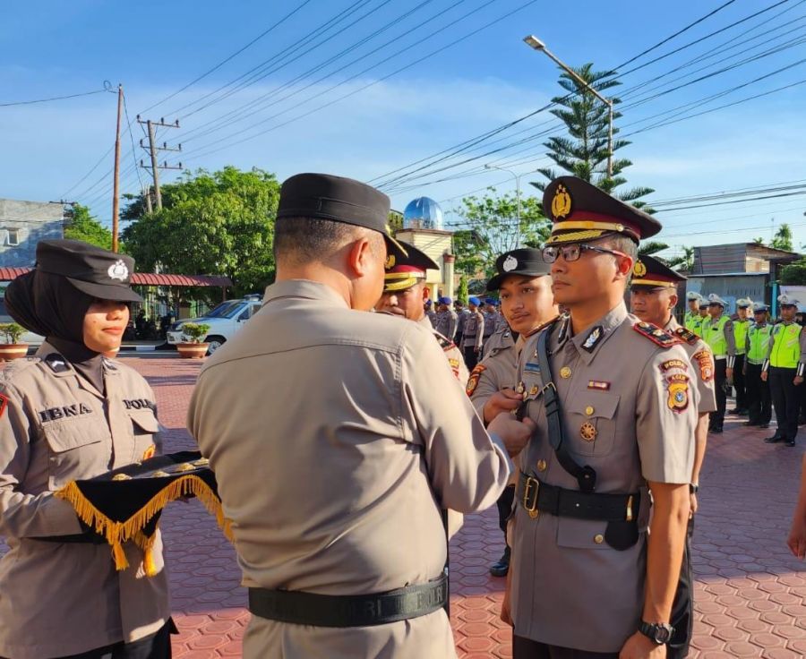 Kapolres Langsa Pimpin Sertijab