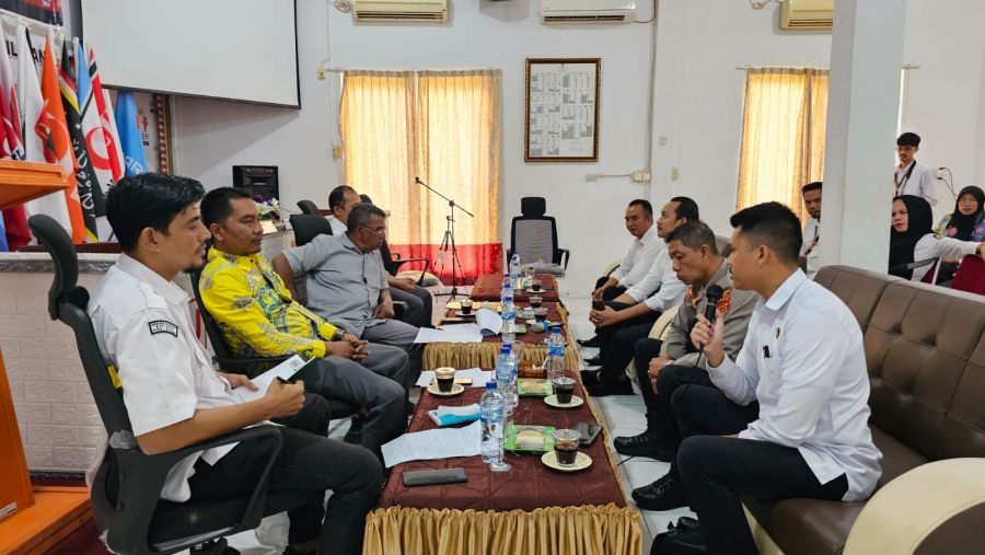 Kapolres Langsa Silaturahmi ke Kantor KIP Kota Langsa