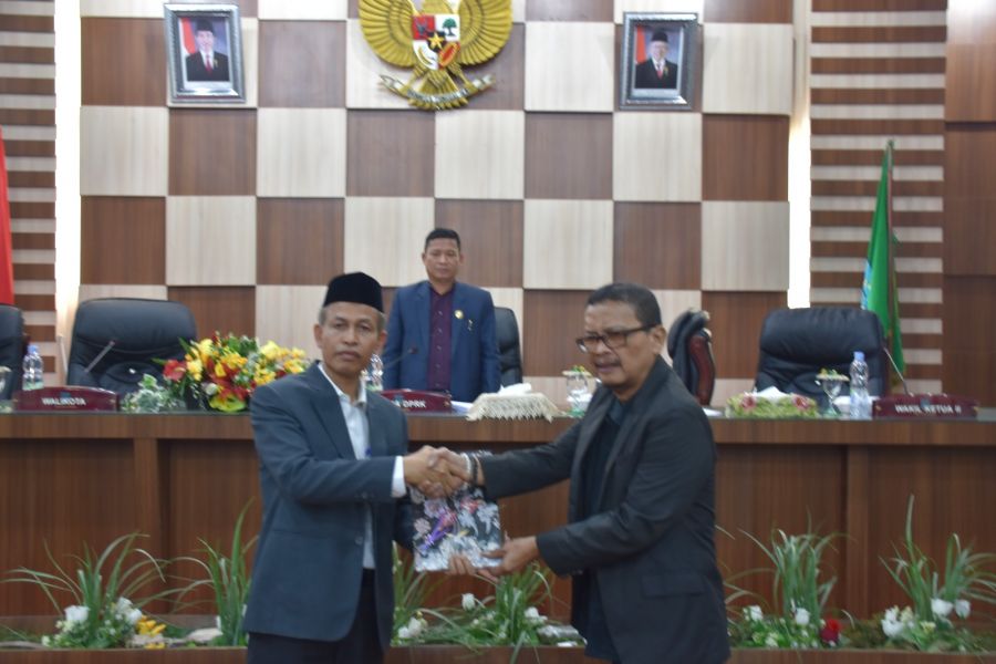 LKPJ Walikota Langsa Tahun Anggaran 2023 Kepada DPR Kota Langsa