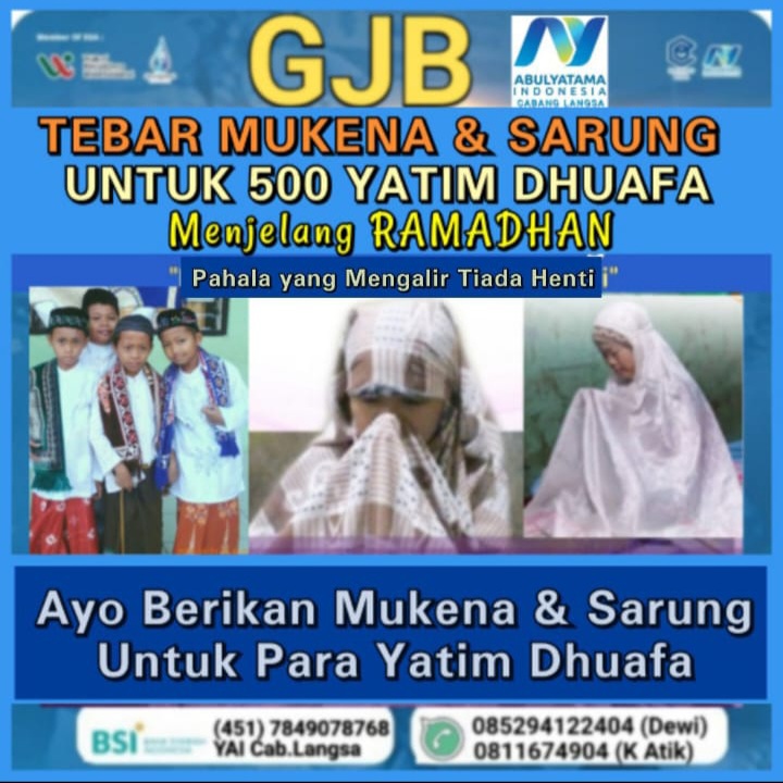 Menjelang Ramadhan, YAI Kumpulkan Dana untuk Para Yatim Duafa di Kota Langsa