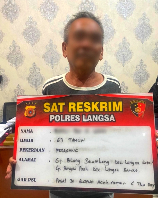 Meresahkan Masyarakat, Juru Tulis Togel di Ringkus Polres Langsa