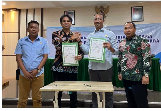 MoU Kebun Gunung Gambir dengan Kejaksaan Negeri Jember