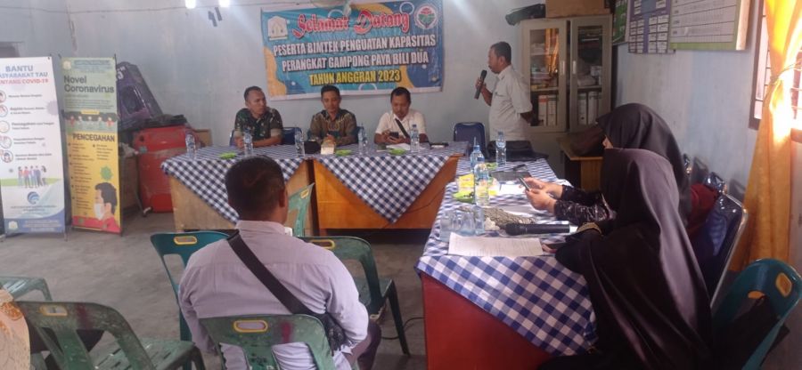 Paya Bili Dua Adakan Kegiatan Bimtek