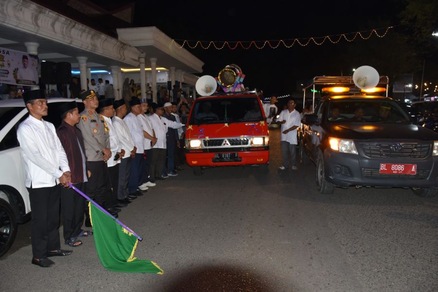 Pemko Langsa Gelar Pawai Takbir Peringati Hari Raya Idul Adha 1445 H