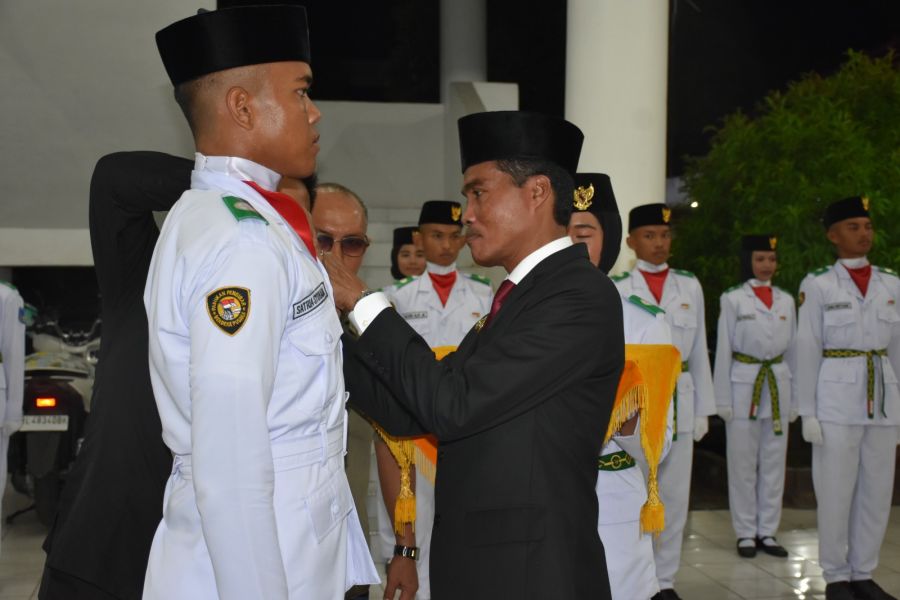 Pemko Langsa Kukuhkan Anggota Paskibraka Kota Langsa