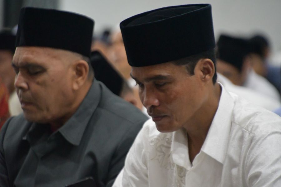 Pemko Langsa Laksanakan Sholat Idul Fitri 1 Syawal 1445 H/2024M di Mesjid Agung Darul Fallah