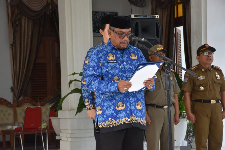 Pemko Langsa Peringati Hut Damkar ke 105, HUT Satpol PP ke 74, Hut Satlinmas ke 63 dan Hut WH ke 21