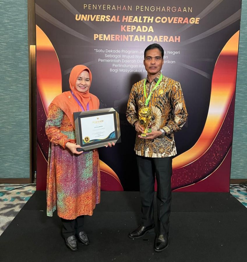 Pemko Langsa Peroleh Penghargaan UHC Tahun 2024