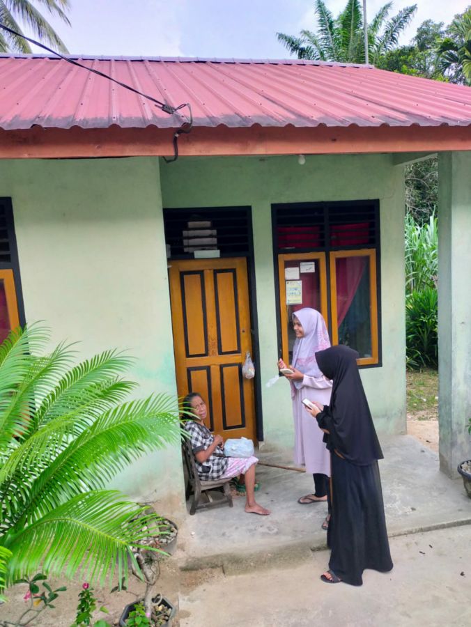 Pemuda Desa Bergerak Lakukan Kegiatan Bagikan Nasi Kotak Kepada Yatim Piatu dan Duafa