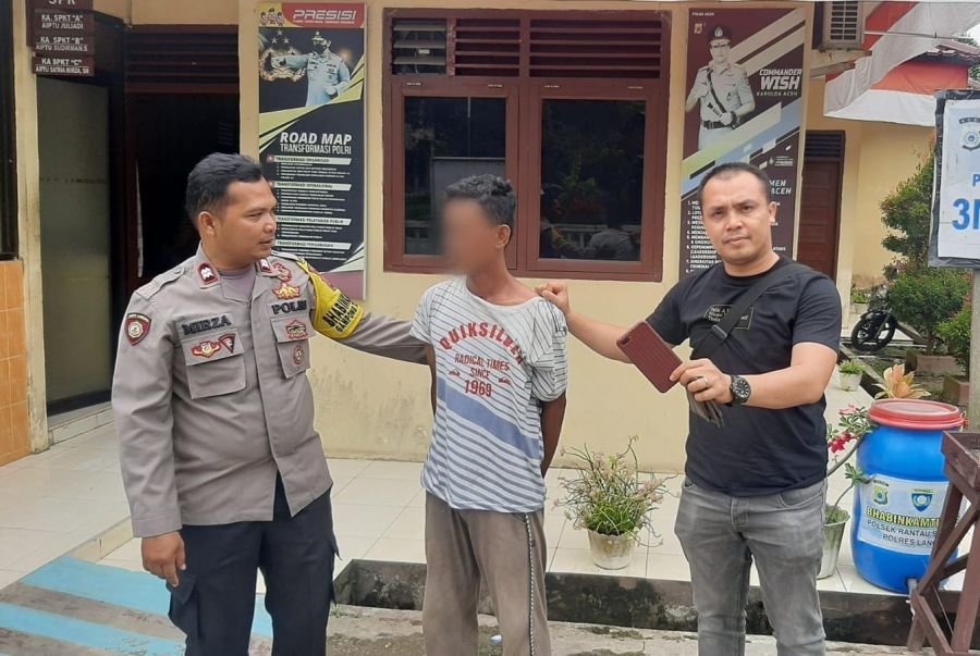 Pencurian Terjadi Kembali!, Polsek Rantau Selamat Amankan Tersangka