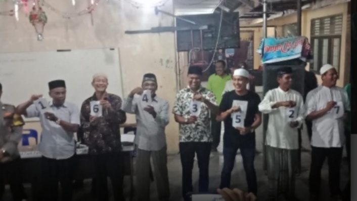 Penetapan dan Pengundian Nomor Urut untuk Calon Geuchik