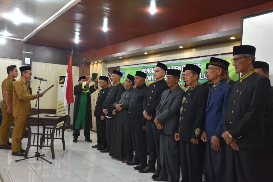 Pengukuhan Pengurus Majelis Adat Aceh (MAA) Kota Langsa untuk Masa Bakti Periode 2024-2029