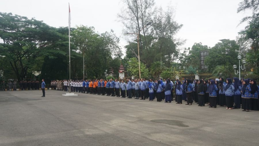 Pimpin Upacara Peringatan Hari Otonomi Daerah KE-XXVII Tahun 2023