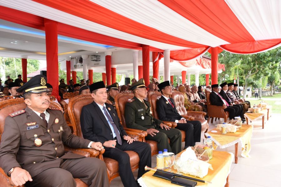 Pj. Walikota Langsa Ikuti Upacara Hari Bhayangkara ke-78