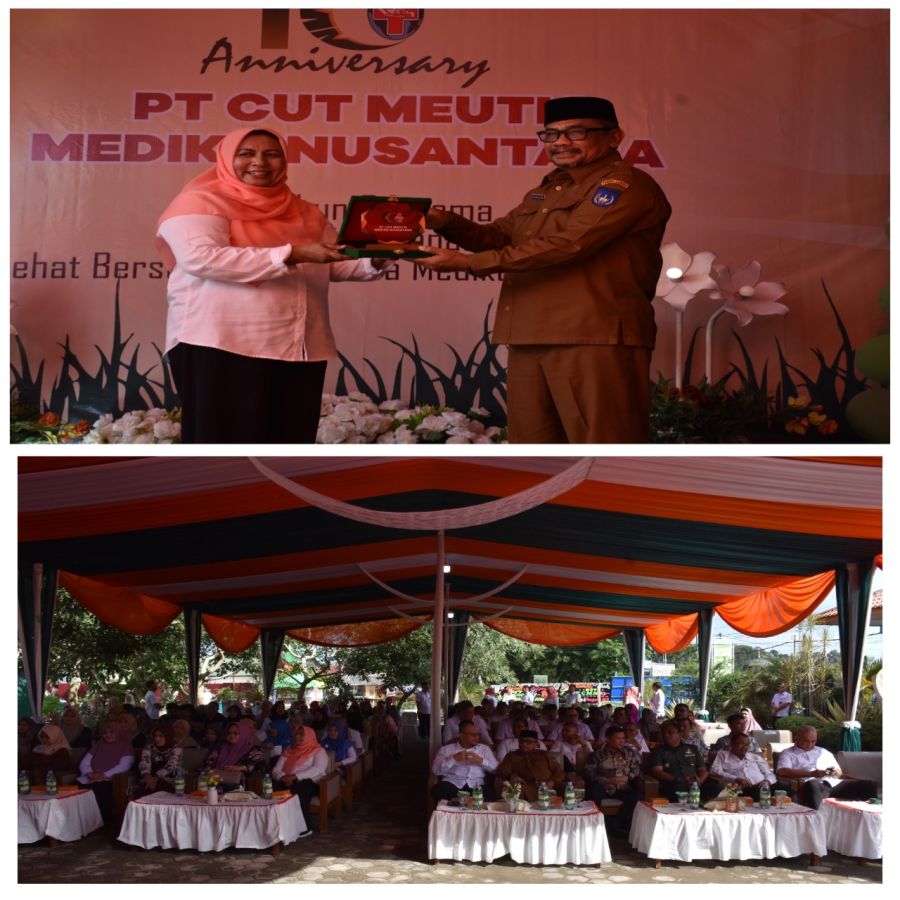PJ. Walikota Langsa Ir. Said Mahdum Majid Hadiri HUT ke 10 PT. Mutia Medika Nusantara