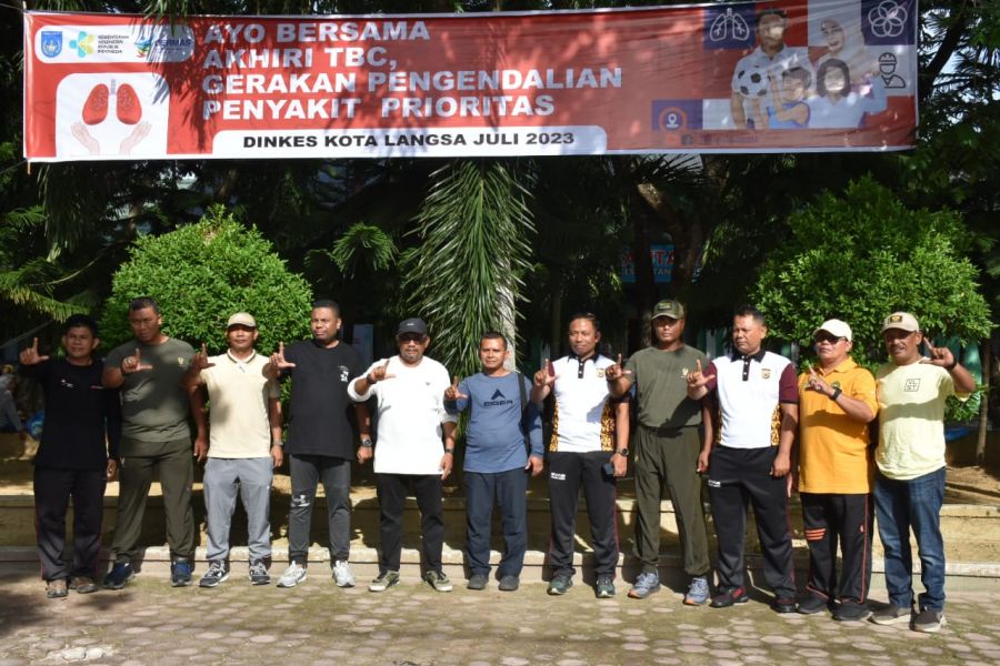 Pj Walikota Langsa Buka Kegiatan Gerakan Pengendalian Penyakit Prioritas TBC