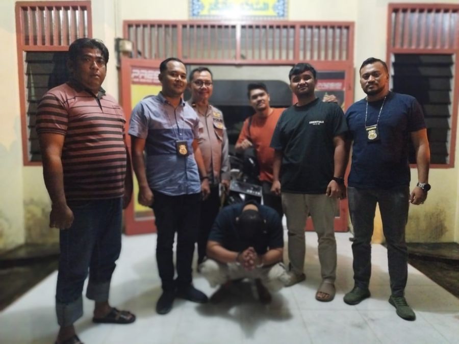 Polsek Langsa Timur Amankan Pelaku Pencurian Sepeda Motor