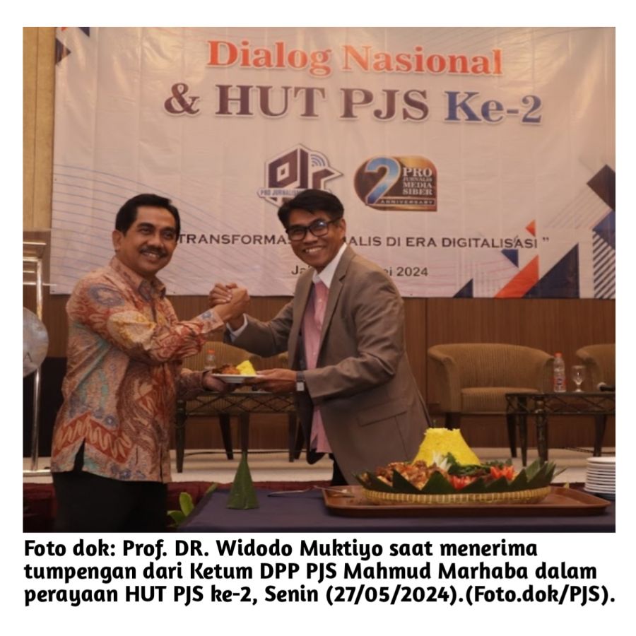 Prof Widodo Muktiyo Tegaskan Produk Rancangan Revisi RUU Penyiaran Bukan Dari Menteri Kominfo