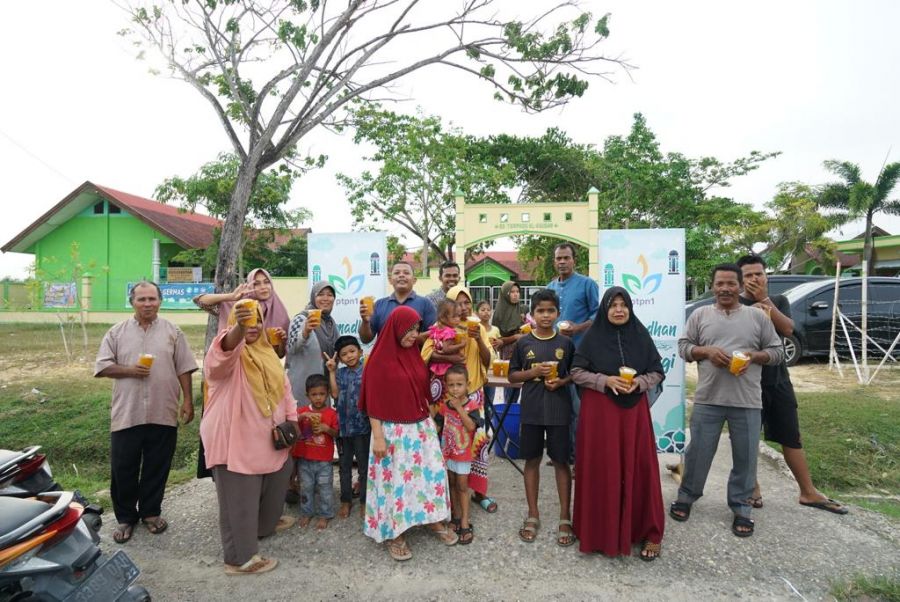 PTPN 1 berbagi di Bulan Ramadhan 1444H