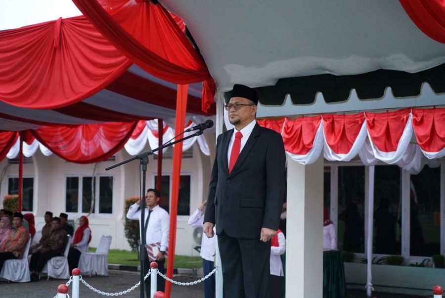 PTPN I Laksanakan Peringatan HUT RI KE-78 Dengan Tema 