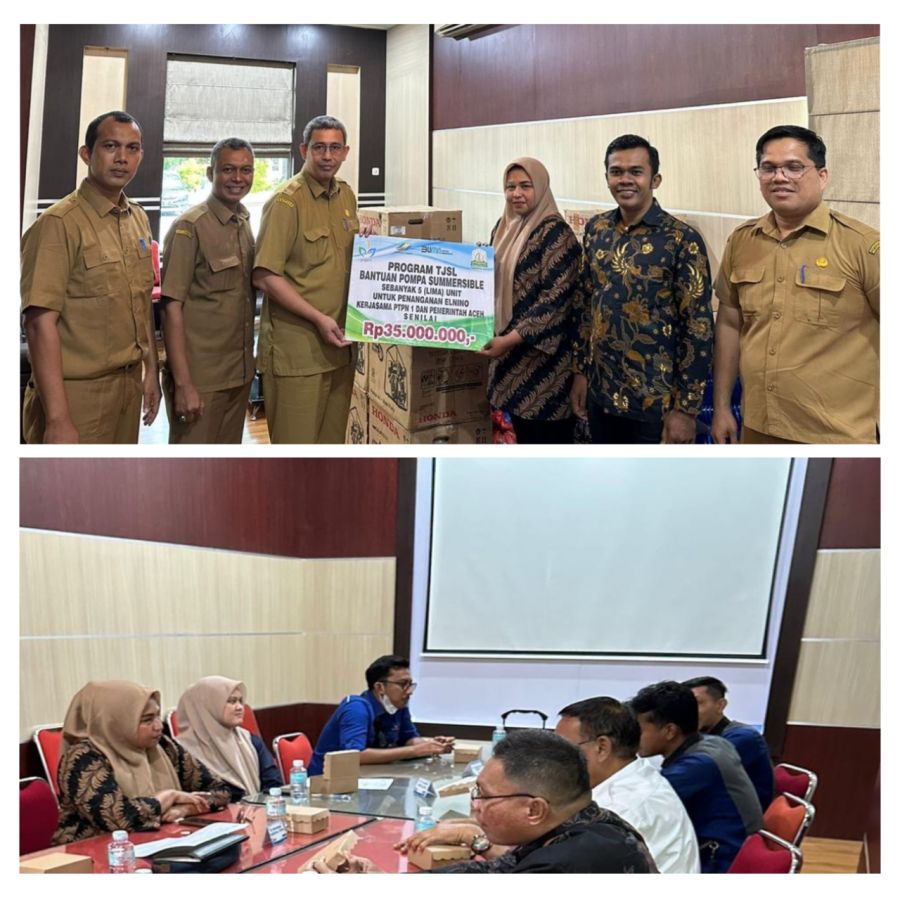 PTPN I Serius Tangani Dampak Bencana El Nino Bersama Pemerintah Aceh