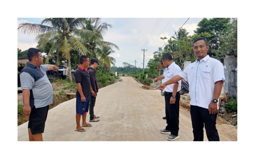 PTPN IV Bangun Rabat Beton Jalan Desa Maligas Tongah Guna Mempermudah Aktivitas Masyarakat