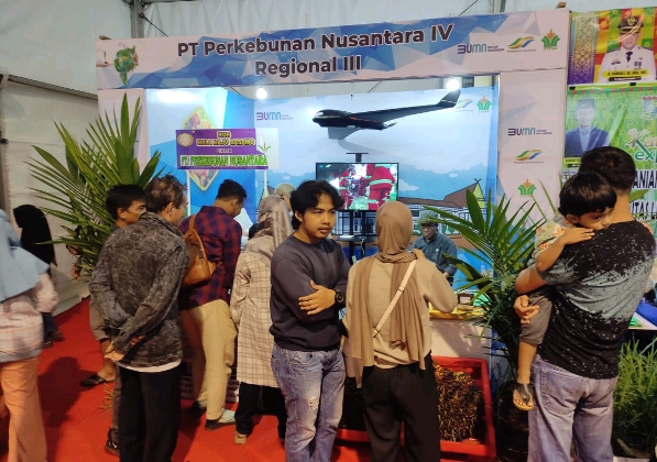 PTPN IV Regional III Pamerkan Digitalisasi himgga Dekarbonisasi di Kampar Expo 2024