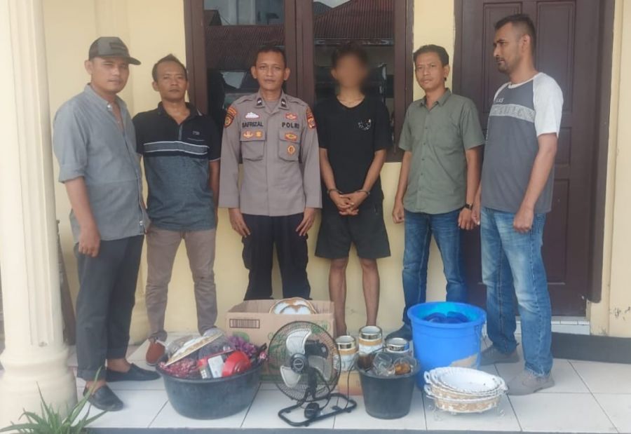 Unit Reskrim Polsek Langsa, Polres Langsa Meringkus Remaja Diduga Terkait Pencurian