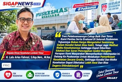 Strategi Kadis Kesehatan Lotim Sukses Raih 40% PKG, Targetkan 46% hingga Desember 2026